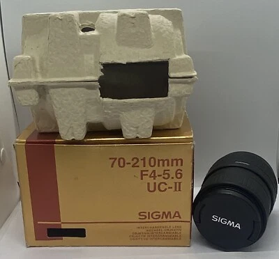 Sigma 70-210mm f/4-5.6 AF SIGMA ZOOM UC-II AF ZOOM LENS - Photo 1/4