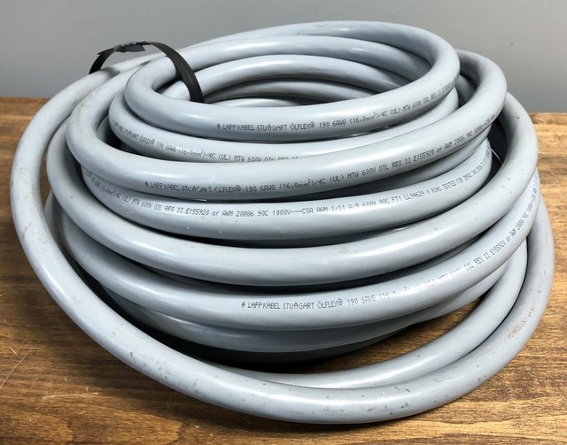 LAPP KABEL OLFLEX 190 Elec. Wire 6 AWG / 4 Conductor Stranded 11774LR