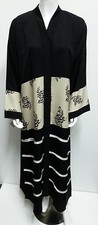 Women open front abaya saudi abaya japanese Neda/linen.New Arrival.54 56