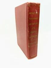 Websters New Word Dictionary of American Language 1964