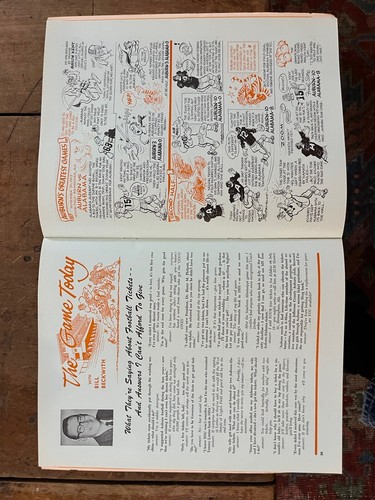 1965 Alabama vs Auburn football program/KEN STABLER/STEVE SLOAN/BEAR BRYANT/MINT - Picture 17 of 19