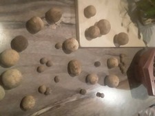 Indian marbles. Antique