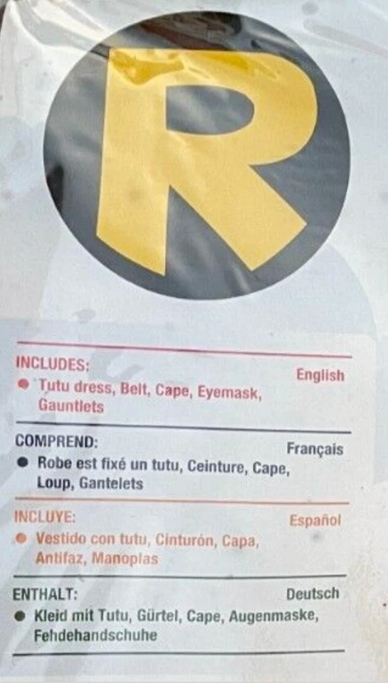 Disfraz de superhéroe para niñas CON capa y máscara, talla niño pequeño (2-4), TOTALMENTE NUEVO Foto 3 de 4