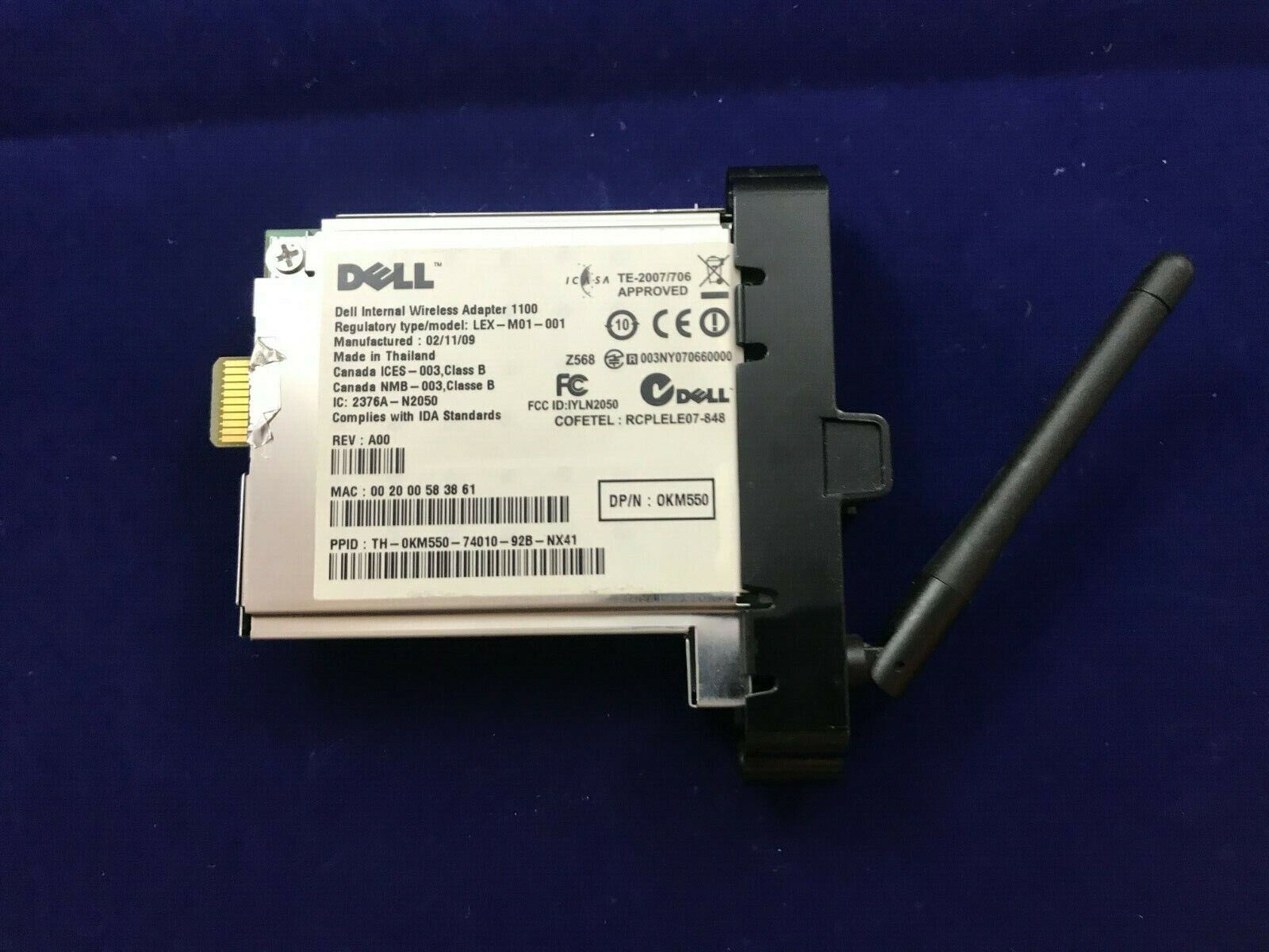 Dell Internal Ranking TOP6 Wireless 1100 Bombing free shipping Adapter