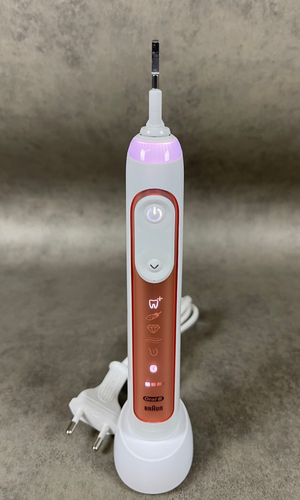 Oral-B Genius X 3771 - Rosa - Elektrische Zahnbürszte - mit Ersatzbürste - Bild 2 von 11