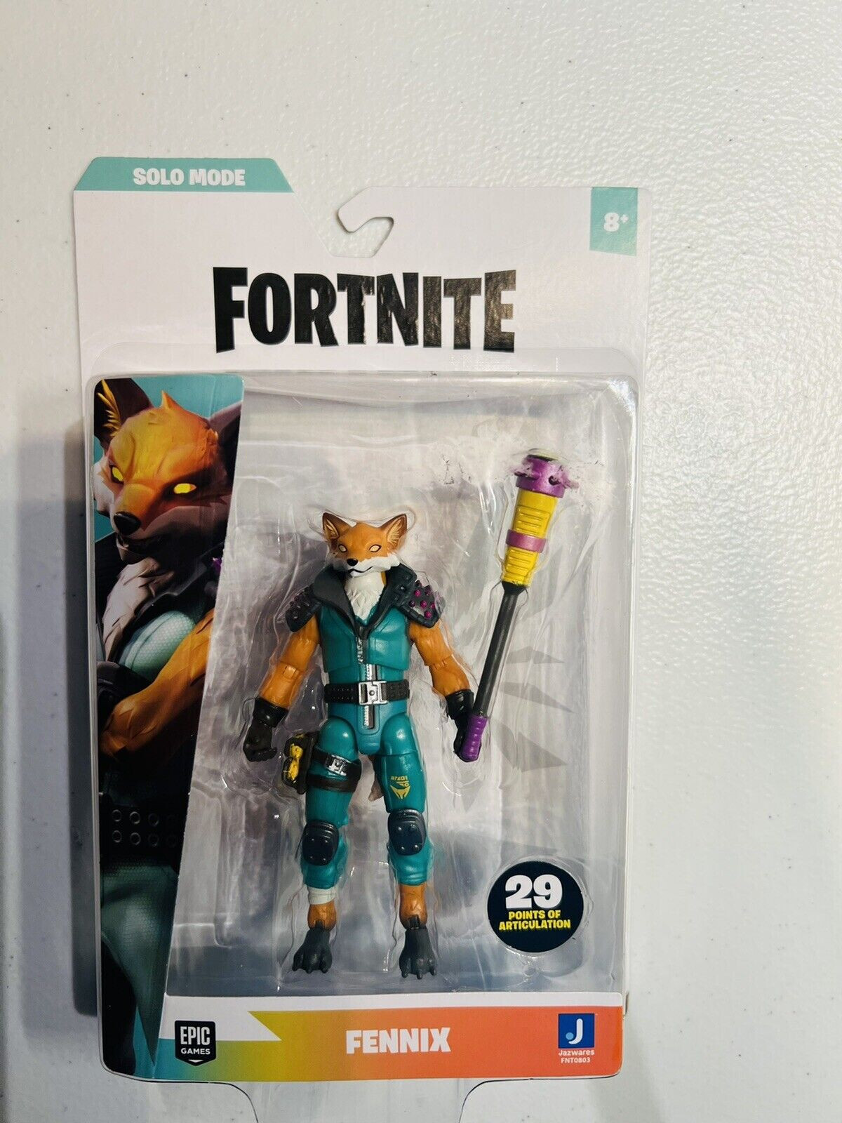Fortnite Fennix Solo Mode 4 Inch Action Figure Jazwares Epic Games 2021