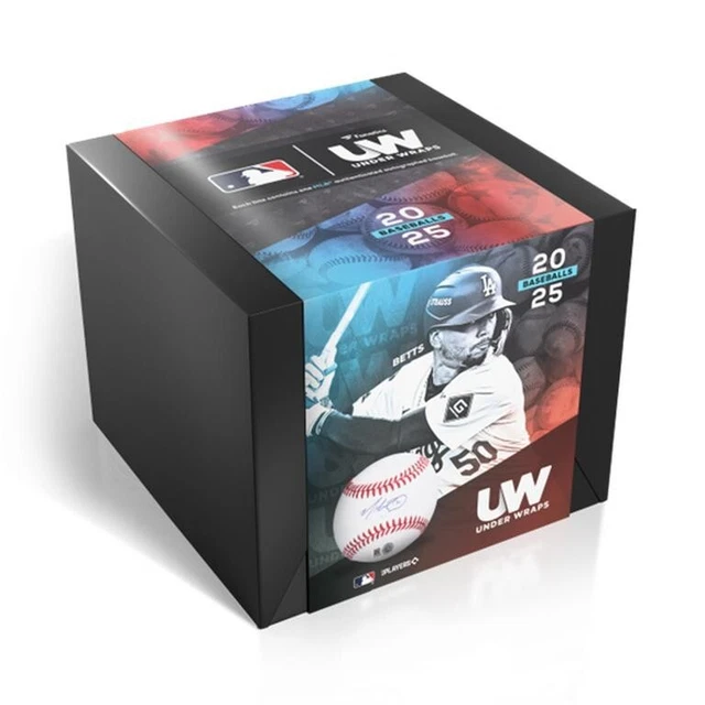 2025 Fanatics Under Wraps Mystery Autographed Baseball (!)