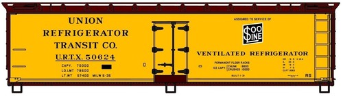 Accurail Escala HO ~ Nuevo 2026 ~ Soo Line URTX 50624 Caja Frigorífica Coche Kit 4910 | Zustand: New