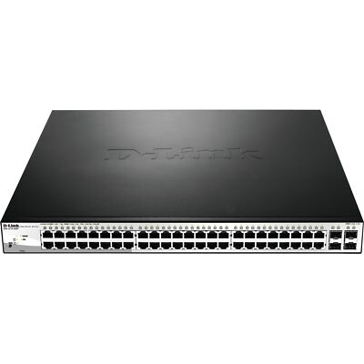 D-Link DGS-1210-52MP Ethernet Switch 52 Ports Manageable 2 Layer Supported