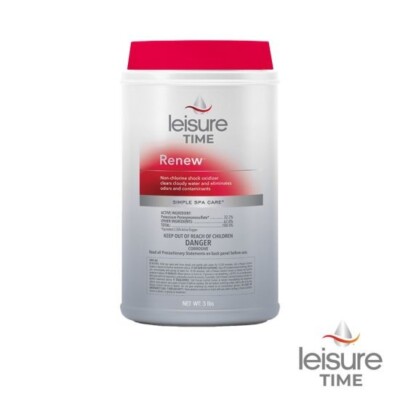 Leisure Time RENU5 Renew Non-Chorine Shock 5-Pound | RENU5 (1 Pack)