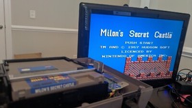 MILON'S SECRET CASTLE Original NINTENDO NES GAME *TESTED WORKS*