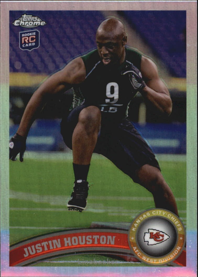 2011 Topps Chrome Refractors #115 Justin Houston