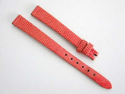 Van Cleef & Arpels Shiny Pink Lizard Strap 10.5mm for Sweet Charms 21mm OEM New