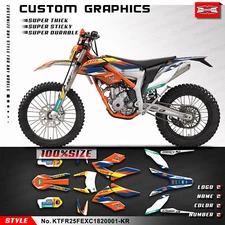 MX Full Custom Vinyl Sticker Decal Graphics Kit for Freeride 250F E-XC 2018-2023