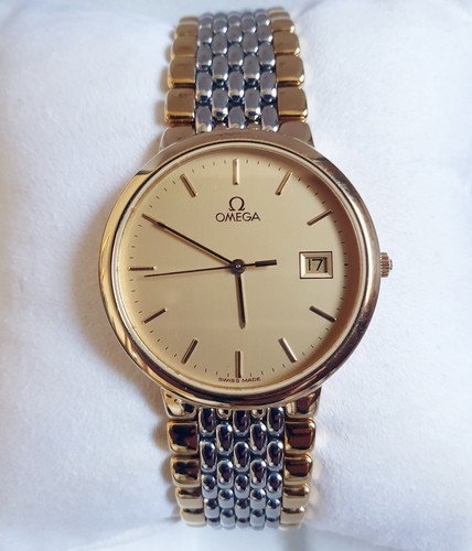 Omega DeVille Bi-Metal watch for sale