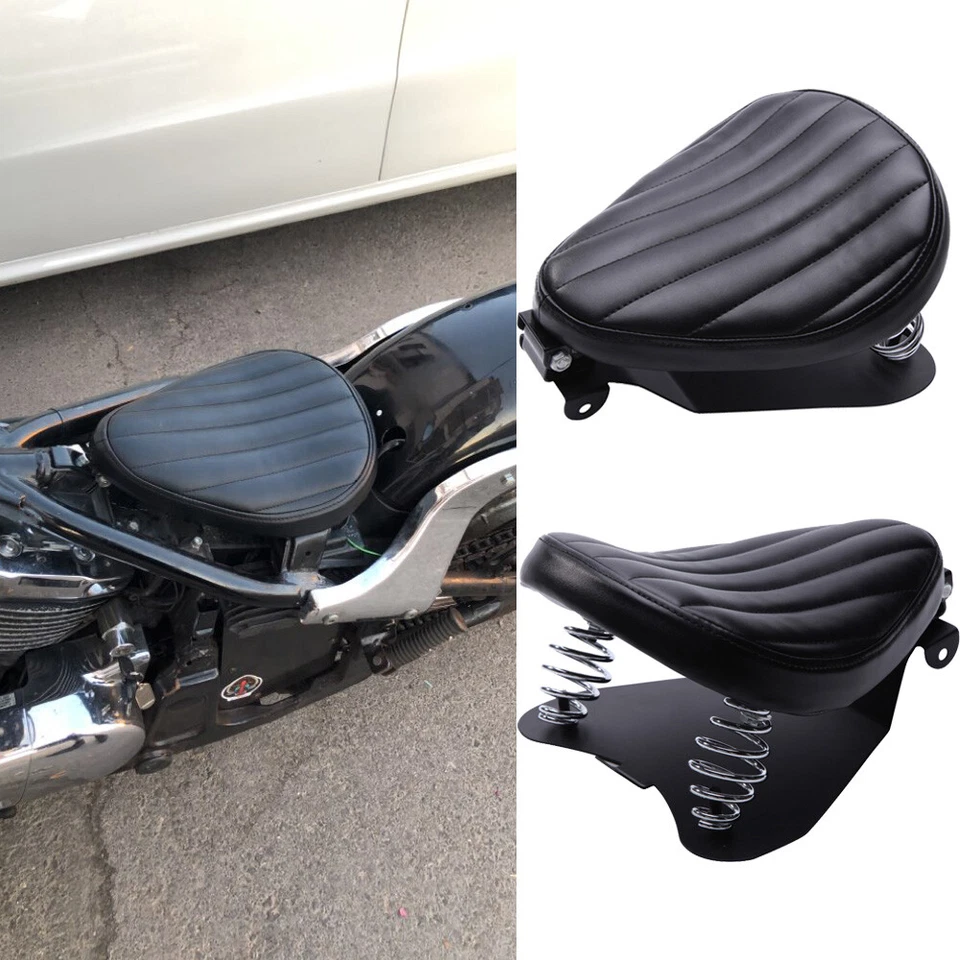Sillín base asiento solo A para Honda Rebel 250 CMX250C 300 CMX300 450 Bobber Spring Foto 3 de 4