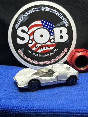 Hot Wheels Redlines 1968 Chaparral 2G 1:64 White Diecast USED EX Condition