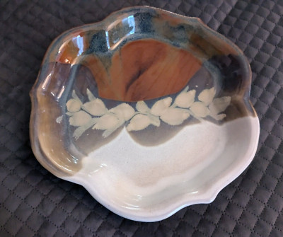 Phillip Cornelius Art Pottery Decorative Serving Dish Signed 11.5''