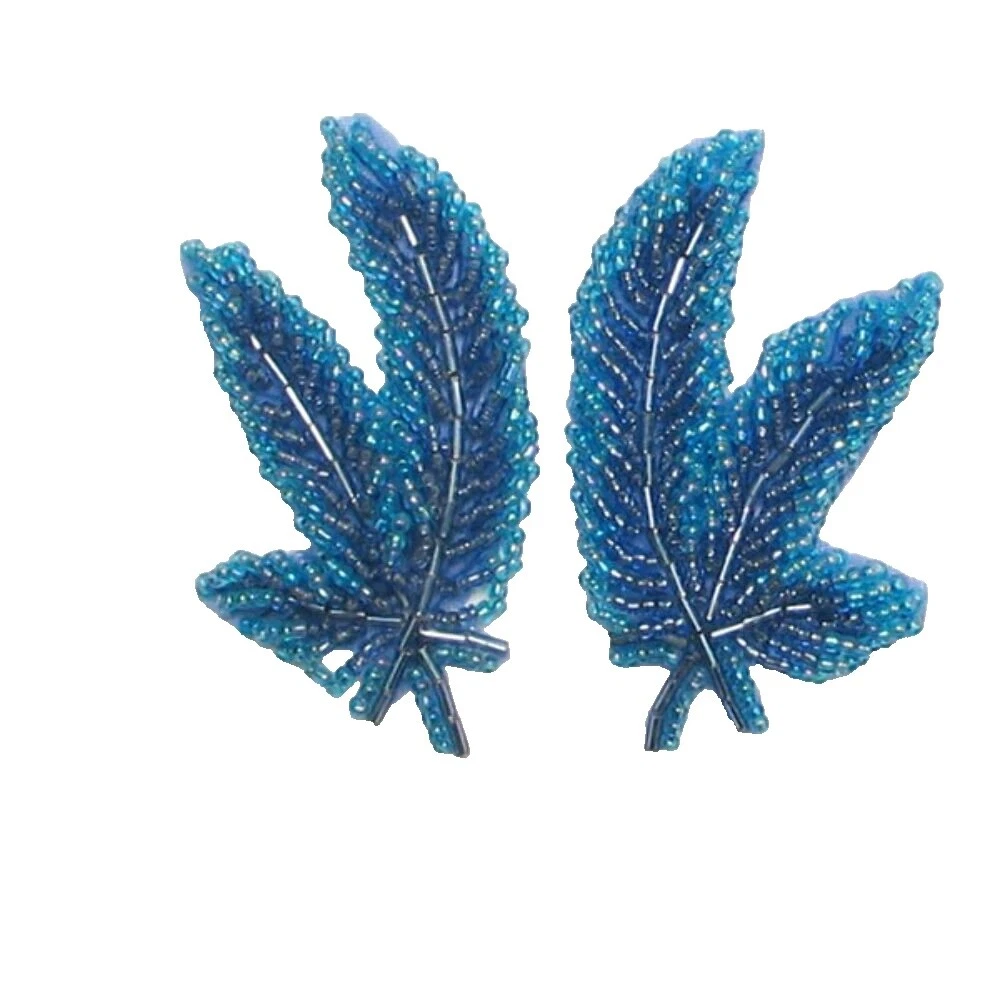 Leaf Beaded Sewing Trims