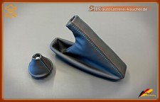 BMW E46 M SMG Getriebe Schaltsack + Handbremsmanschette Echtleder Nappa