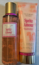Set of Victoria's Secret Spritz Amour Body mist Perfume  Body Lotion