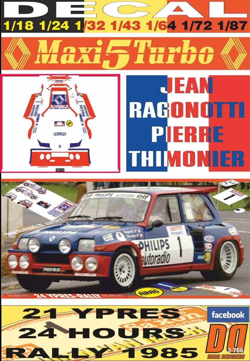 Die cast 1/43 Modellino Auto Alpine Renault A442A 24H Le Mans 1978 J