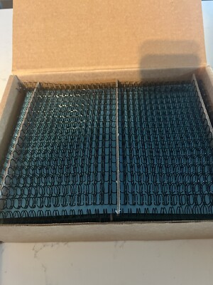 GBC WIRE BIND BINDING SPINES BLACK 3/8'' 10MM #9775018 TWIN LOOP WIRE Over 70