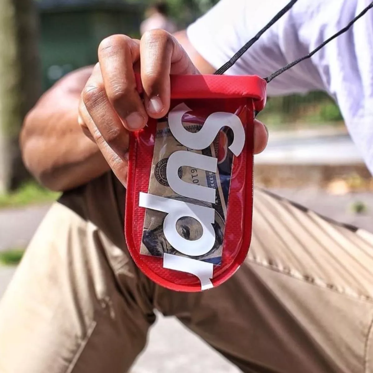 SUPREME SealLine Pouch Small & Large Red | 100% Authentic | Bundle