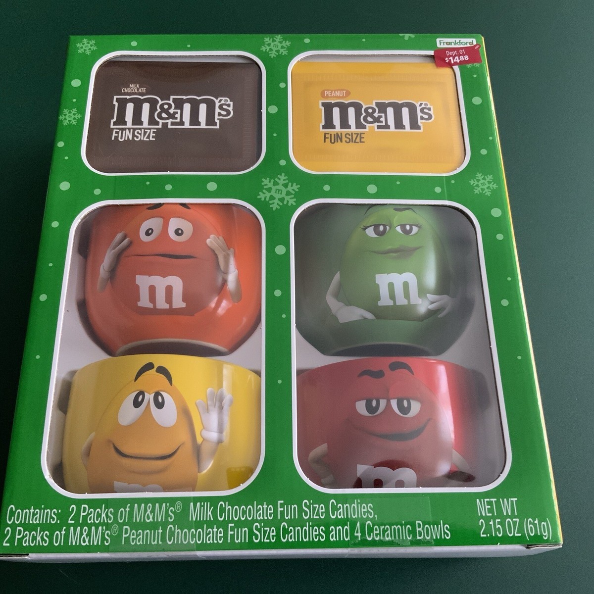 M&M Ceramic Bowl Set | eBay