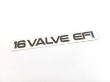 Genuine Toyota 16 Valve Efi Engine Sticker Name Plate Decal 93-95 Celica Corolla Genuine Toyota 16 Valve Efi Engine Sticker Name Plate Decal 93-95 Celica Corolla