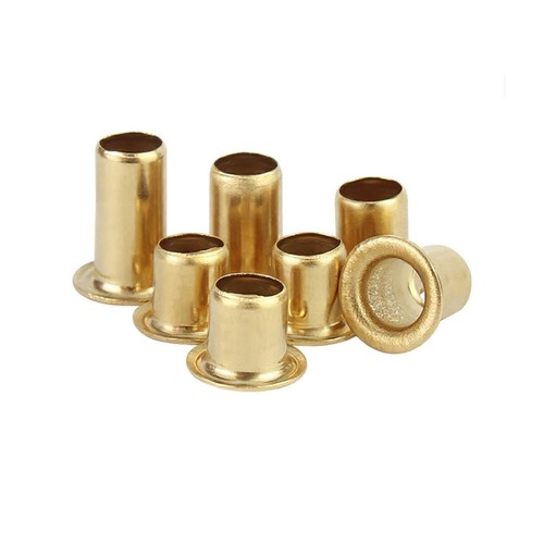 Copper Chicken Eye Buckle Rivet/Hollow Copper Rivet/Air Hole Buckle Ring - Picture 5 of 75