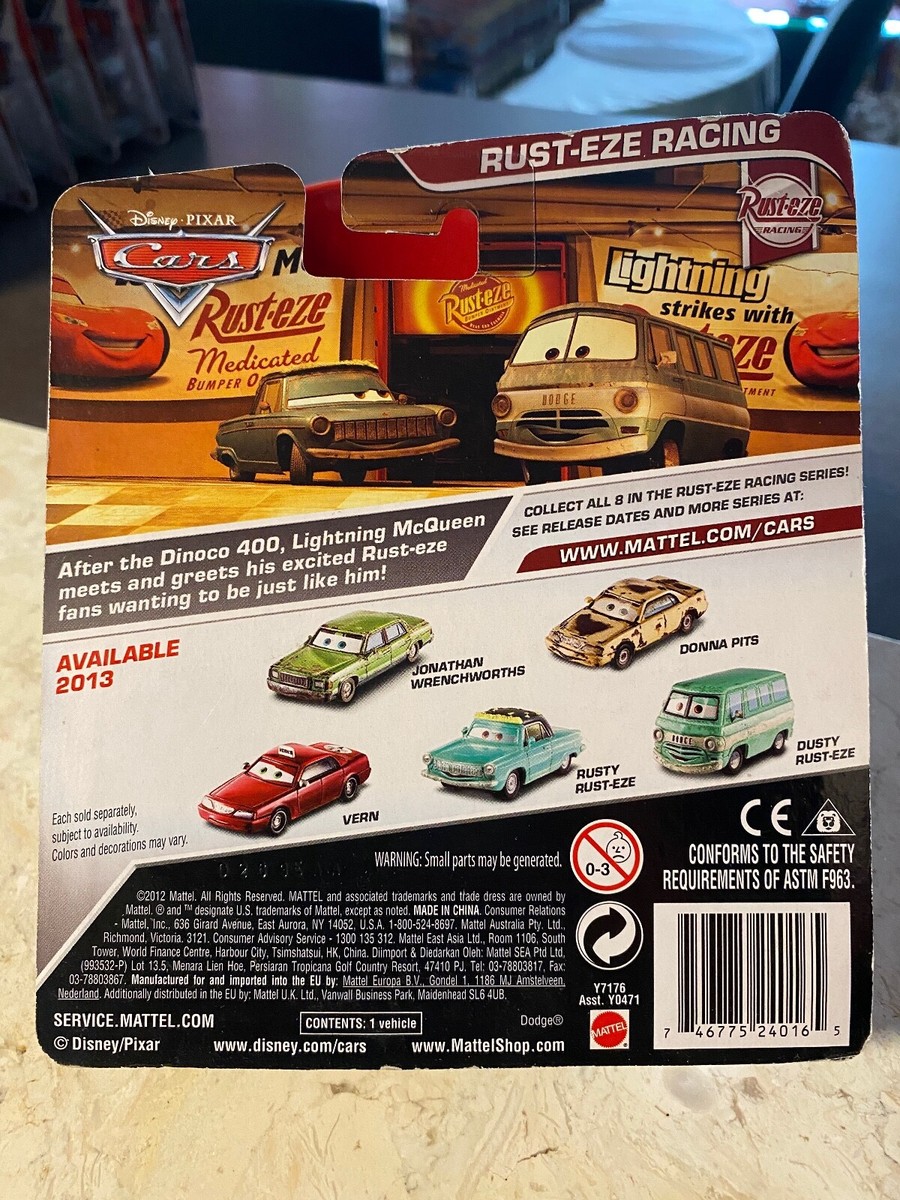ジ・アート・オブカーズ Disney Pixar Cars 2013 Series RUST-EZE RACING Card JONATHAN
