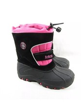 TOTES KIDS TODDLER GIRL'S WINTER WATERPROOF SHELL BOOTS SIZE 5 PINK
