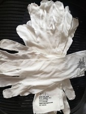 HEYYYYY  Cosmetic CASE 160pair White 100 Cotton Gloves CHEMICAL INSERT liners