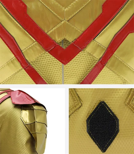 Guardians Of The Galaxy Vol 3 Adam Warlock Cosplay Halloween Armor Costume Shoes - Picture 20 of 25