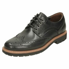 Mens Clarks Brogue Formal Shoe - Batcombe Wing
