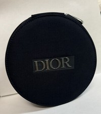 DIOR Beauty Vanity Case Blue Round Makeup Mirror NEW With BOX 