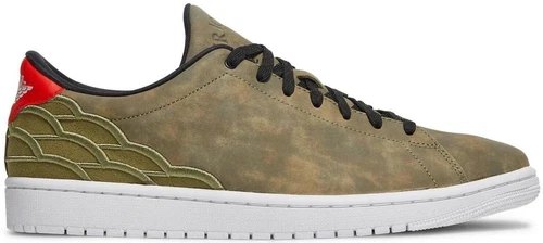 Jordan 1 Centre Court Oil Green