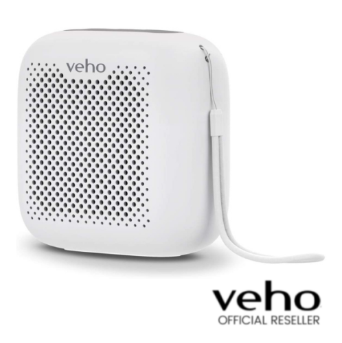 VEHO M-SERIES WIRELESS BLUETOOTH SPEAKER BUILT IN PBE - WHITE - VSS-440-MZ4-W  - Afbeelding 1 van 8