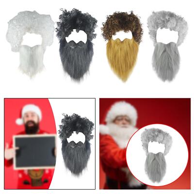 Bart und Haare Set Kostümzubehör falsche Schnurrbärte für Maskerade Ostern