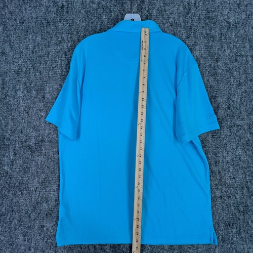 Callaway Shirt Mens Large Blue Performance Golf Polo Jimmy Rane Tournament - Picture 9 of 10