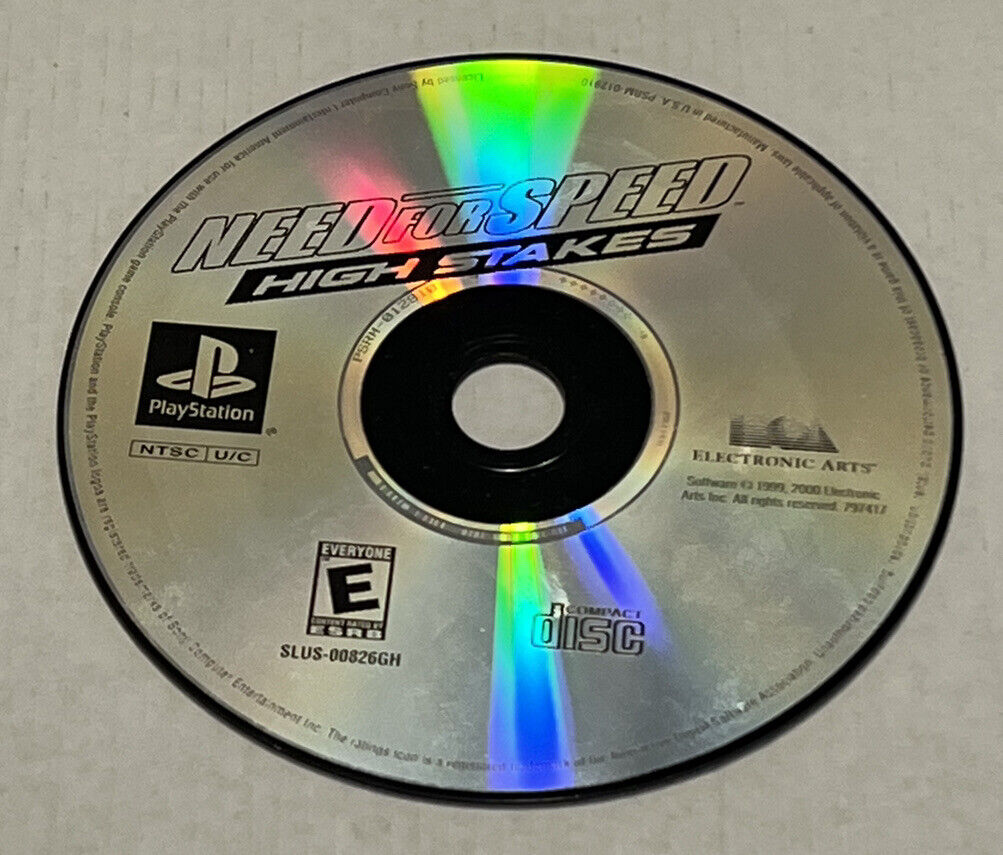 Need for Speed: High Stakes (Playstation PS1, 1999) Complete w/ Reg Card  14633079746