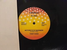 TONY CASO - 12 INCH SINGLE - MOTORCYCLE MADNESS - BOBBY O