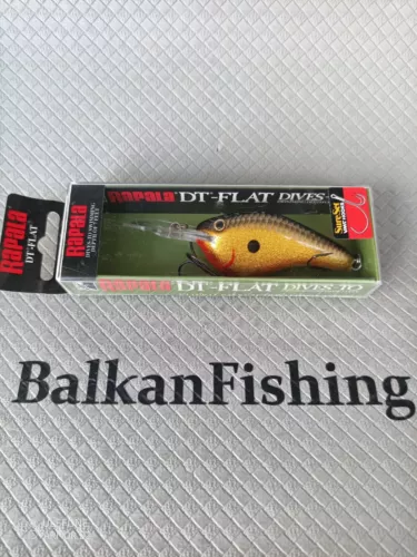 Rapala DT Dives-To Flat DTFSS7 / 7cm-12g / Color : G  / Gold /
