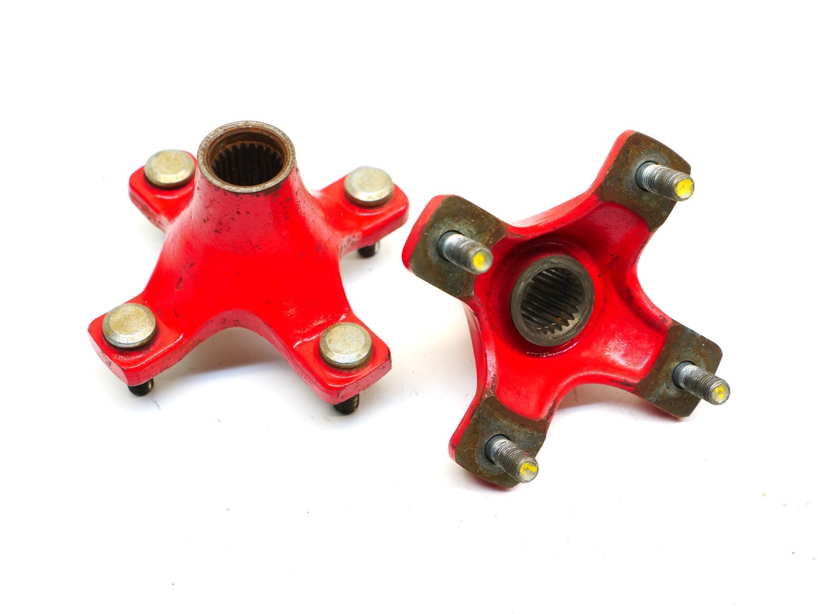 99-04 Honda TRX400EX 400EX 300EX 250EX Axle Back Rear Wheel Hubs Set ...