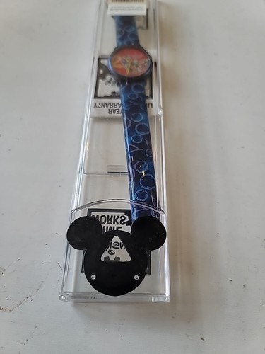 Walt Disney World Time Works 2000 Mickey Mouse Donald Goofy Wrist Watch Limited - Picture 4 of 14