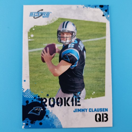 2010 Score Football Karte #356 Jimmy Clausen Panthers ROOKIE - Bild 1 von 2