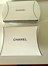 Pack of 25 CHANEL Pillow Pack EMPTY GIFT BOX Container for Jewelry/Makeup 5” NEW