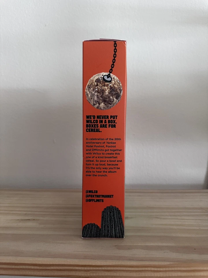 Cereal coleccionable Wilco Jeff Tweedy Wilc-o's Foto 3 de 4