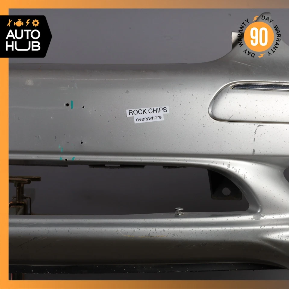 00-02 Conjunto de cubierta de parachoques delantero deportivo Mercedes W215 CL500 CL600 CL55 AMG fabricante de equipos originales Foto 3 de 4